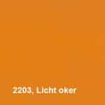 Osmo Landhuisverf 2203 Licht oker Kleurvoorbeeld