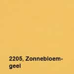 Osmo Landhuisverf 2205 Zonnbebloemgeel Kleurvoorbeeld