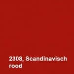Osmo Landhuisverf 2308 Scandinavisch rood Kleurvoorbeeld