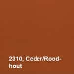 Osmo Landhuisverf 2310 Ceder/Rood hout Kleurvoorbeeld