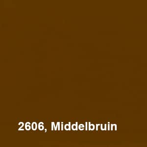 Osmo Landhuisverf 2606 Middelbruin Kleurvoorbeeld