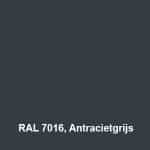 Osmo Landhuisverf RAL 7016 Antracietgrijs Kleurvoorbeeld