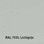 Osmo Landhuisverf RAL 7035 Lichtgrijs Kleurvoorbeeld