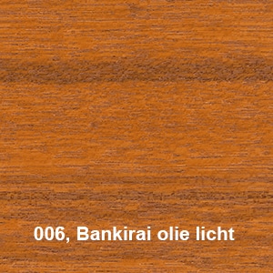 Osmo Terras-Olie 006 Bankirai olie Bangkirai olie Kleurvoorbeeld