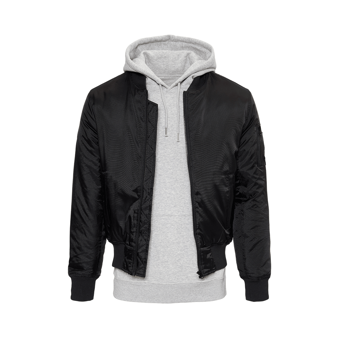 Osmo Wear - Werkkleding - Bomber-hoodie-grijs