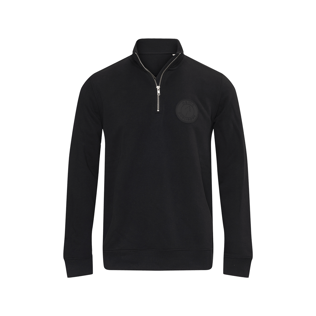 Osmo Wear - Werkkleding - Quarter zip-zwart-open