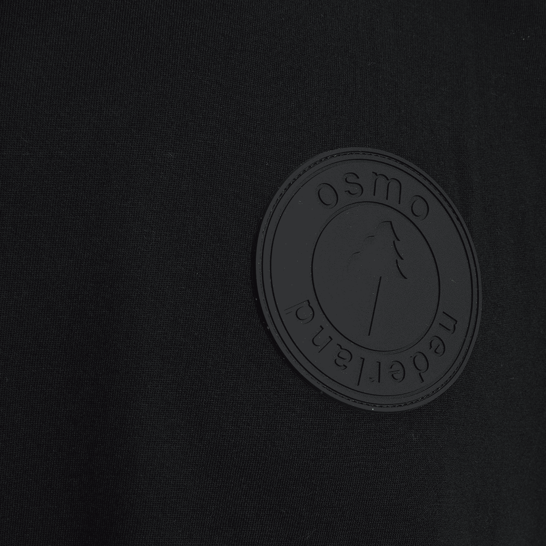 Osmo Wear - Werkkleding - T-shirt-zwart-close-patch