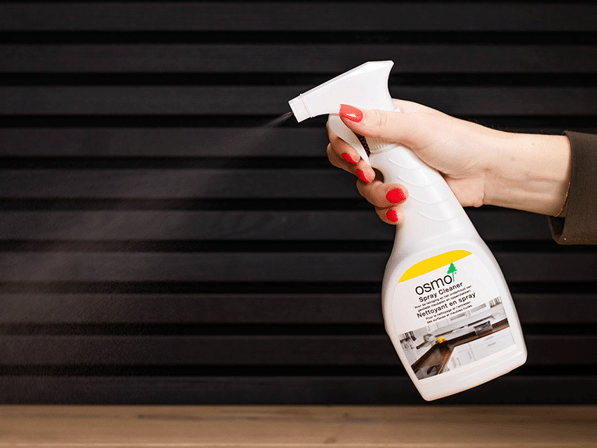 spray met spraycleaner