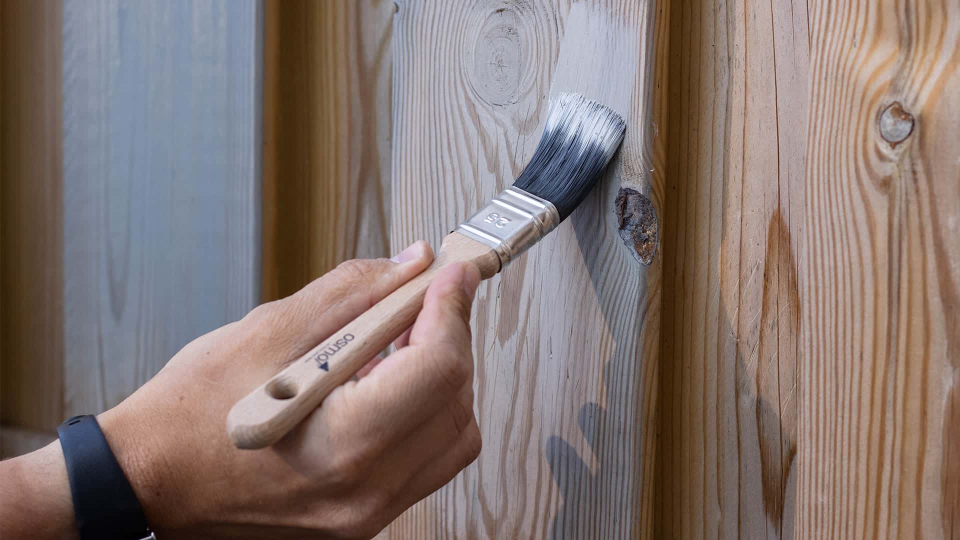 Kwast op hout - Osmo